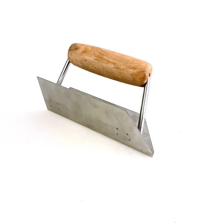 2022 Hot Sales cheap Wooden Handle Stainless Steel Blade Tool Inside Corner plastering Trowel