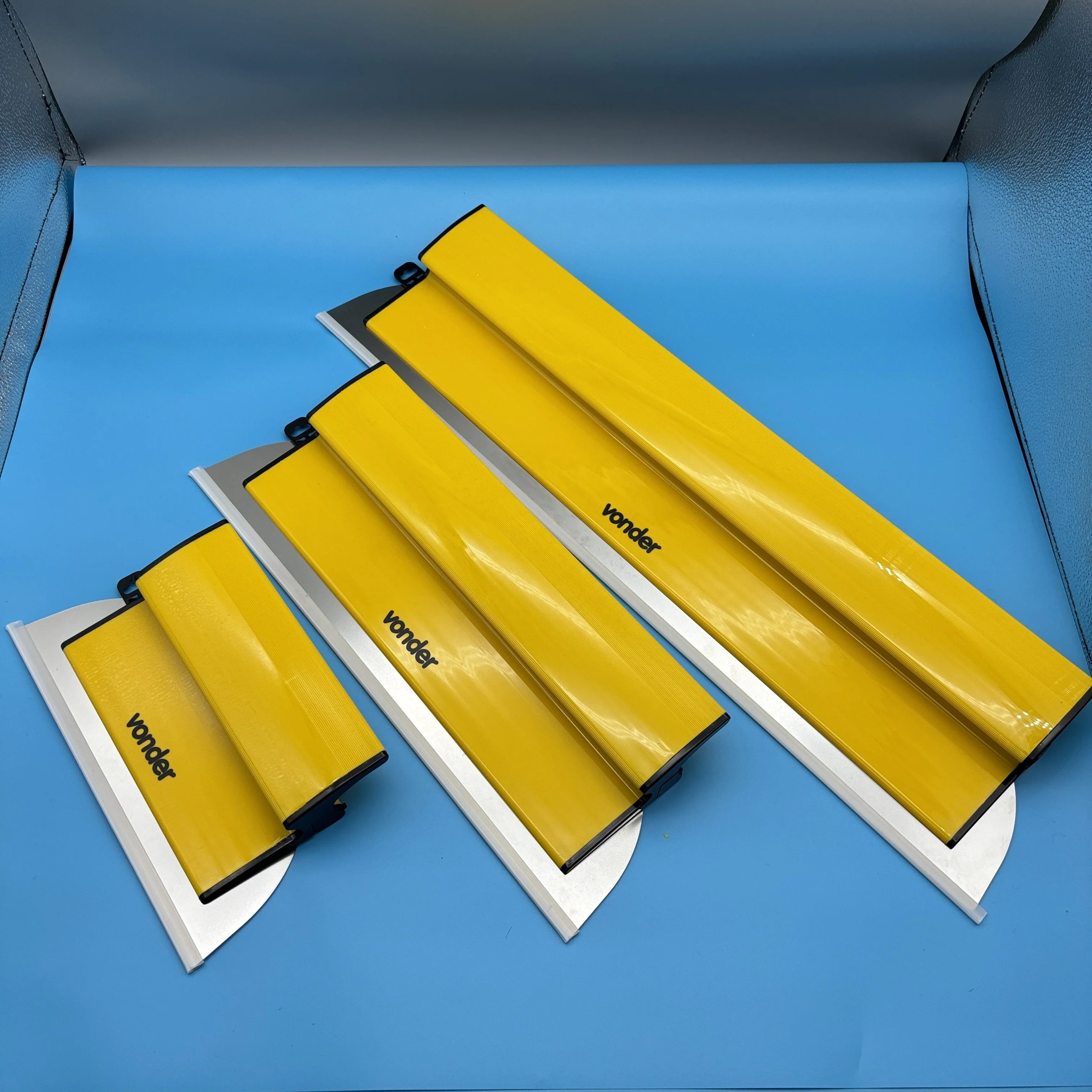 Factory Price High Quality Strong 80cm Stainless Steel Drywall Tools Skimming Spatula Replaceable Blade