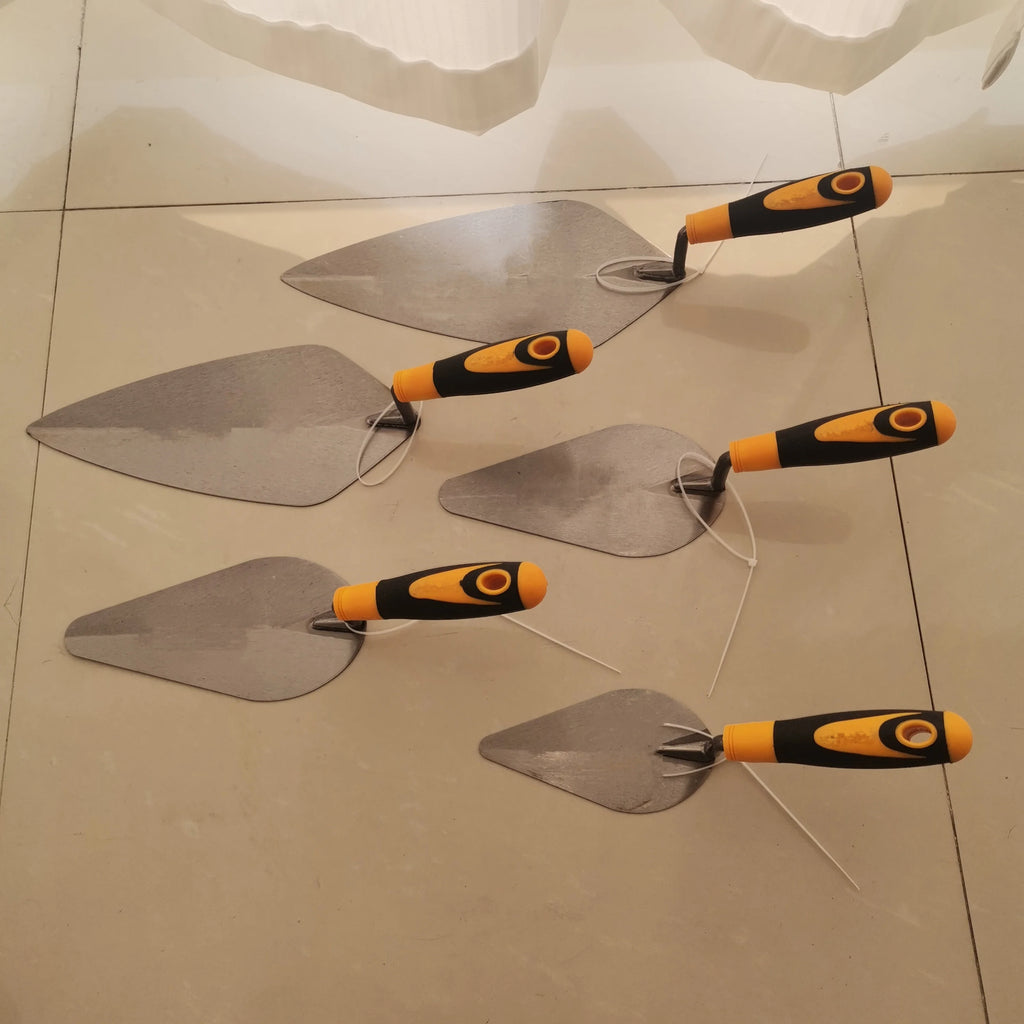Plastering Trowel Carbon Steel with Soft Grip Handle Two-Tone Plastering Tools