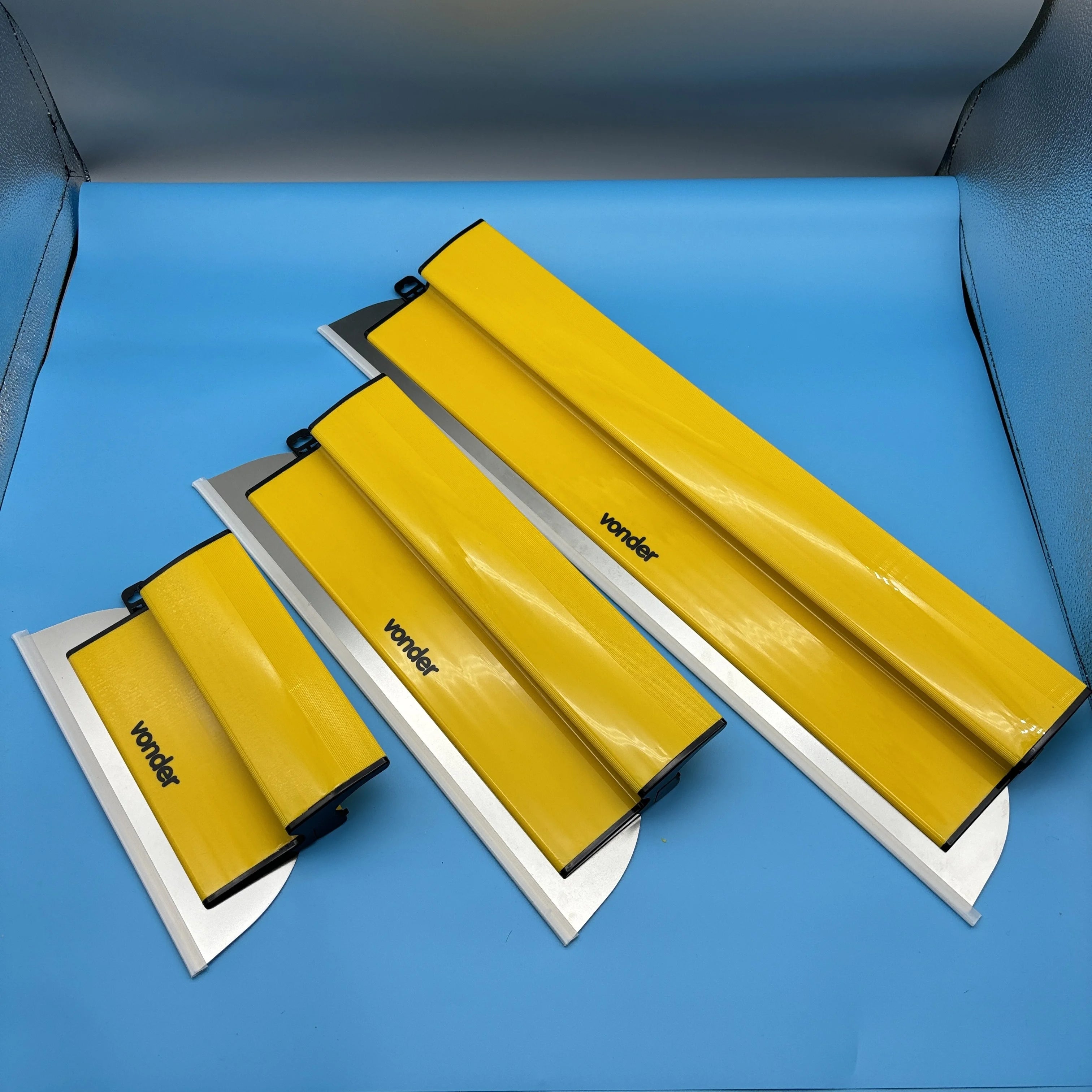 Factory Price High Quality Strong 80cm Stainless Steel Drywall Tools Skimming Spatula Replaceable Blade
