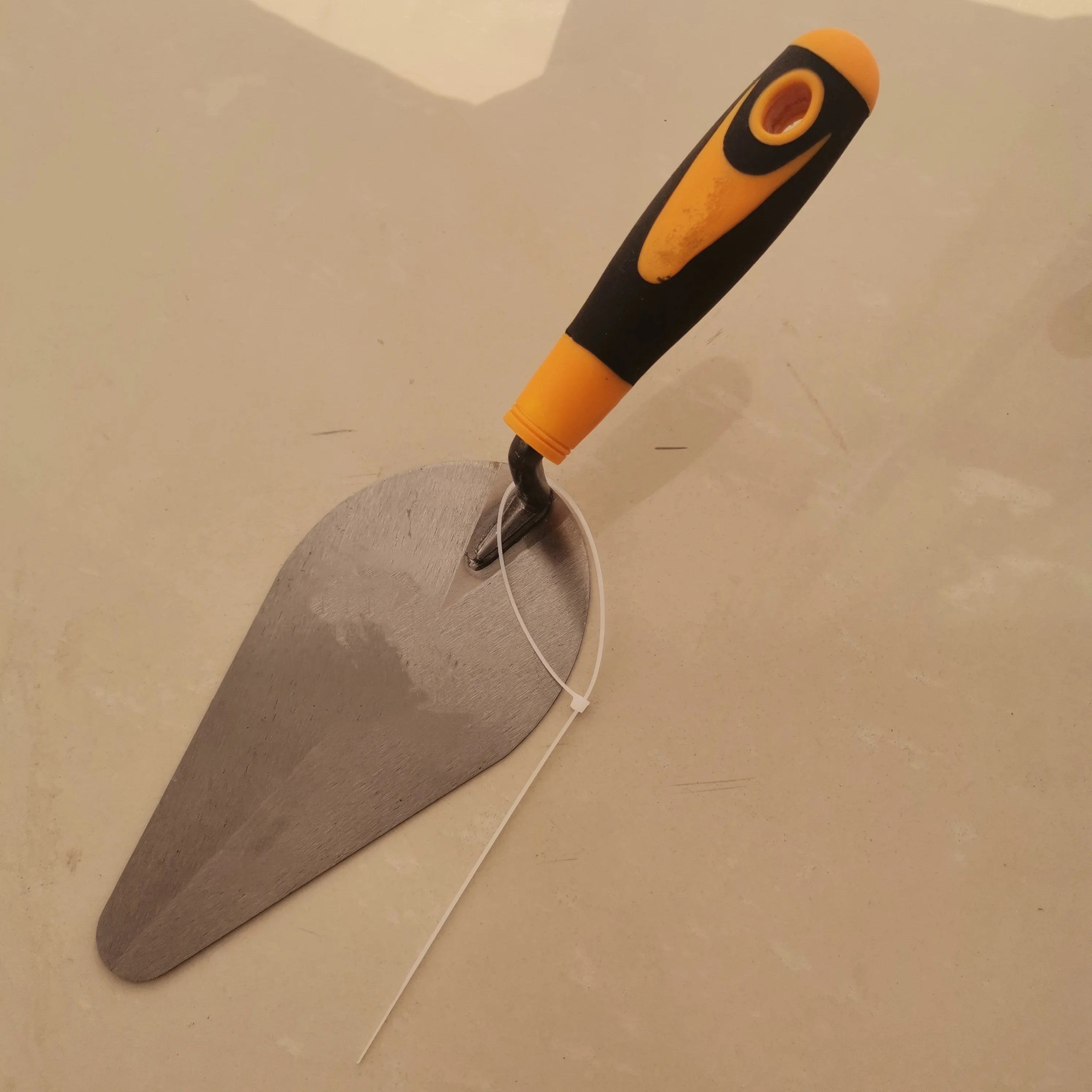 Plastering Trowel Carbon Steel with Soft Grip Handle Two-Tone Plastering Tools